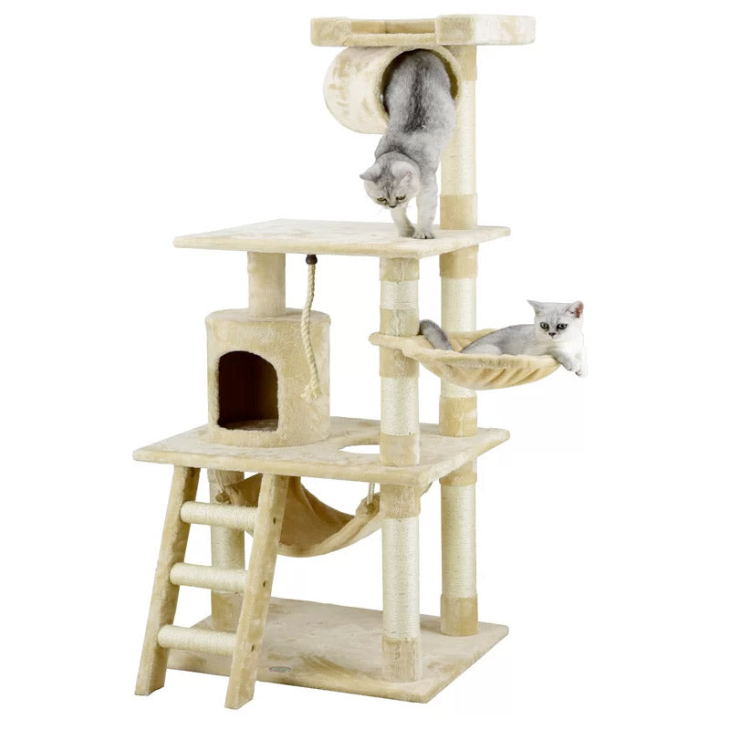 62″ Mittens Cat Tree