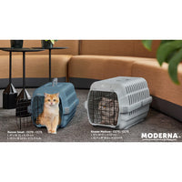 Moderna Roover Small Carrier Metal Door - Titanium Grey - L 47 x W 32 x H 29 cm