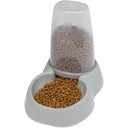 Moderna Sensiflo Water/Food Dispenser 2in1 28.4 x 19.8 x 24.9 cm-1.5L-Olive Green