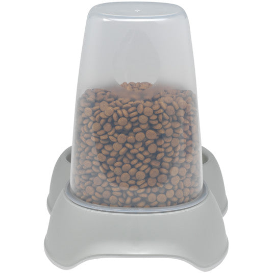 Moderna Sensiflo Water/Food Dispenser 2in1 28.4 x 19.8 x 24.9 cm-1.5L-Olive Green