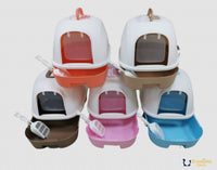 Thumbnail for CAT LITTER BOX WITH DRAWER 53 x 41 x 41 - Peach