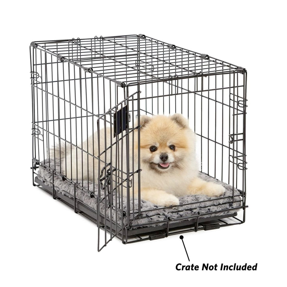 QuietTime® Deluxe Ombré Swirl Pet Bed – Grey - 24 inch