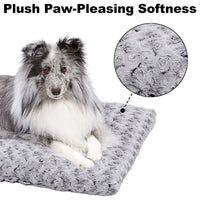 Thumbnail for QuietTime® Deluxe Ombré Swirl Pet Bed – 18 inch (Grey)