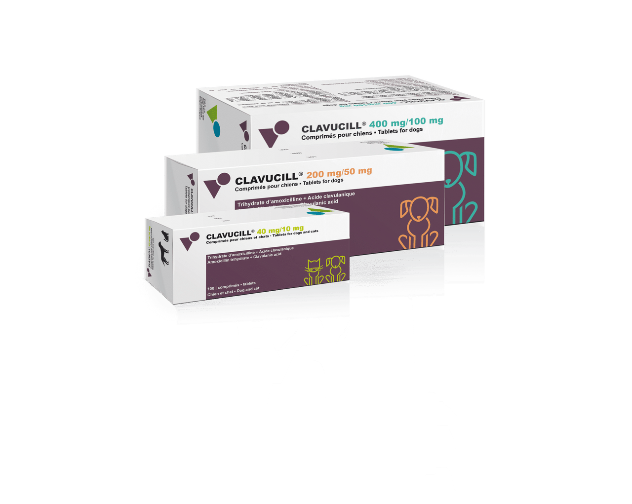 CLAVUCILL 400MG/100MG, 50X2 TABLETS