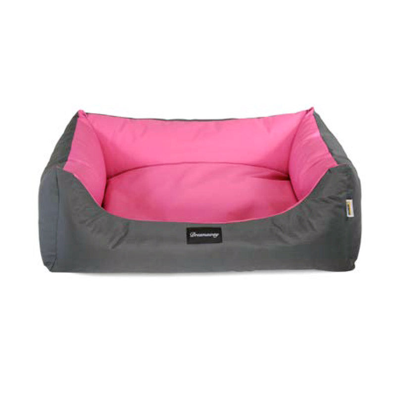 Petit Sofa “BOSTON” Grigio+Fuxia - 100x80x25cm