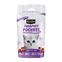 Thumbnail for Kit Cat Purrfect Pockets Sensitive Care 60g