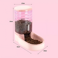 Pado Classic Food Dispenser-Pink  3500ml