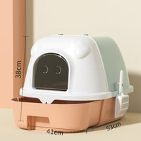Pado Meow Cat Litter Box 53*41*38cm-Green
