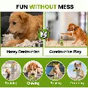 Pado Skittle Nylon and Wood TPR Dog Treat Toy 15.2x6.2x6.2 cm