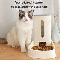Pado Trendy Food Dispenser-White  3800ml