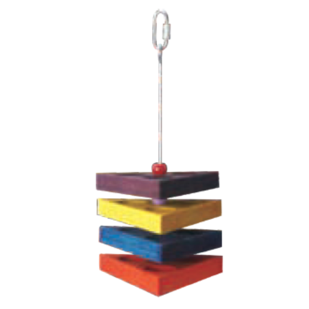 Pado Triangular Stacked Natural Toy - 26 x 13.5 cm