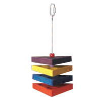 Pado Triangular Stacked Natural Toy - 26 x 13.5 cm