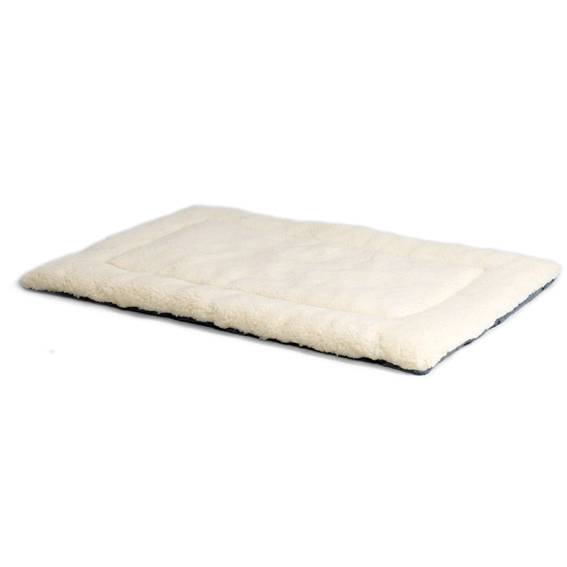 QuietTime Reversible Paw Print Fleece Pet Bed - 24 inch