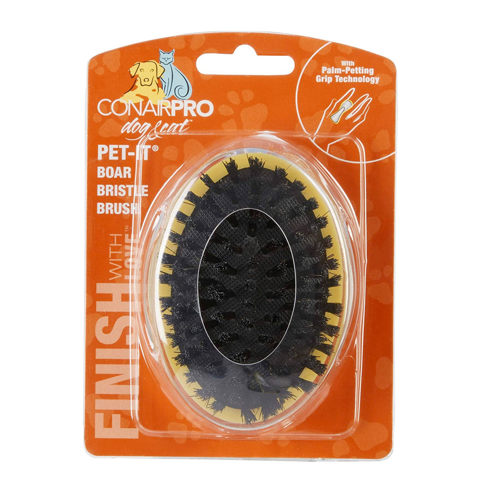 Pet-It Boar Bristle Brush