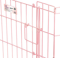 Thumbnail for Pink Exercise Pen with Door 24″