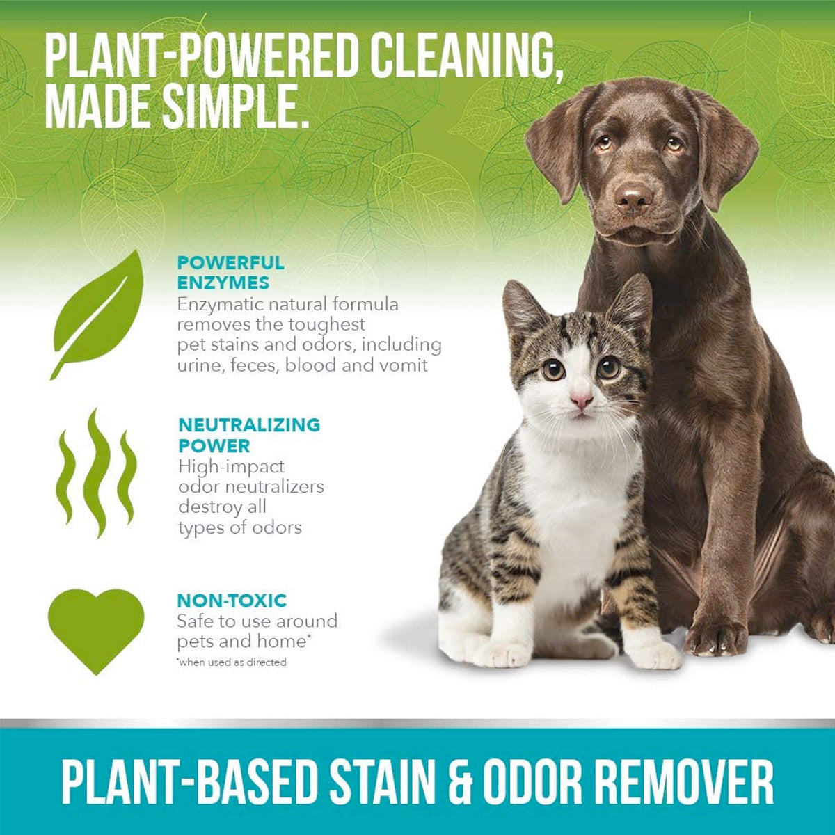 Simple Solution Plant-Based Stain and Odor Remover