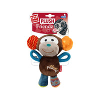 Thumbnail for GiGwi Plush Friendz Squeaker Dog Toy – Monkey