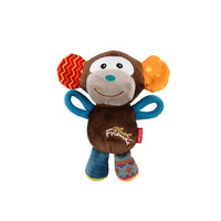 Thumbnail for GiGwi Plush Friendz Squeaker Dog Toy – Monkey