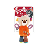 Thumbnail for GiGwi Plush Friendz Squeaker Dog Toy – Bear