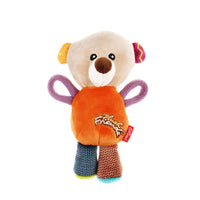 Thumbnail for GiGwi Plush Friendz Squeaker Dog Toy – Bear