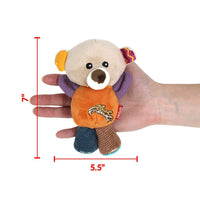 Thumbnail for GiGwi Plush Friendz Squeaker Dog Toy – Bear