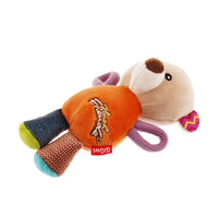 Thumbnail for GiGwi Plush Friendz Squeaker Dog Toy – Bear