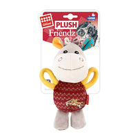 Thumbnail for Gigwi Plush Friendz Dog Toy with Squeaker – Donkey