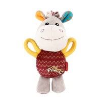 Thumbnail for Gigwi Plush Friendz Dog Toy with Squeaker – Donkey