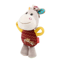 Thumbnail for Gigwi Plush Friendz Dog Toy with Squeaker – Donkey