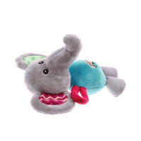 Thumbnail for GiGwi Plush Friendz Squeaker Dog Toy – Elephant