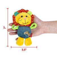 Thumbnail for Gigwi Plush Friendz Dog Toy – Lion