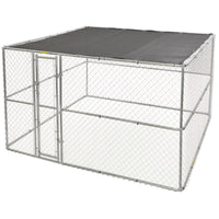 Thumbnail for K9 Extra-Large Steel Chain Link Portable Kennel