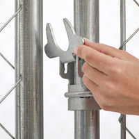 Thumbnail for K9 Large Steel Chain Link Portable Kennel