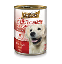 Prince Maintenance Lifestyle Chunks - Beef Flavor
