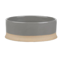 Scruffs Scandi Non-Tip Dog Bowl - Cream Grey 16CM