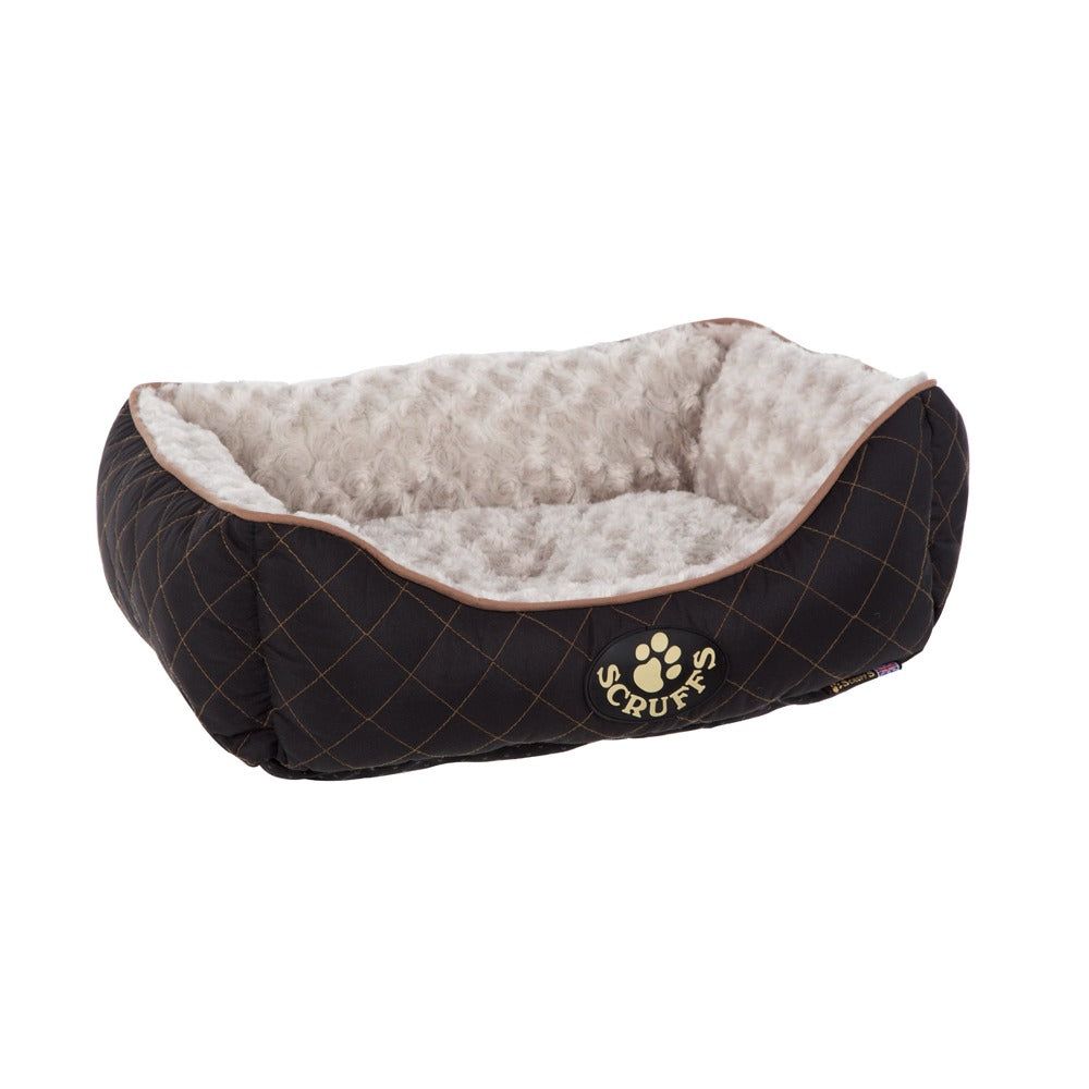 Scruffs Wilton Dog Box Bed - Navy LARGE