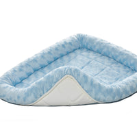 Thumbnail for QuietTime Deluxe Powder Blue Bolster Bed – 30″