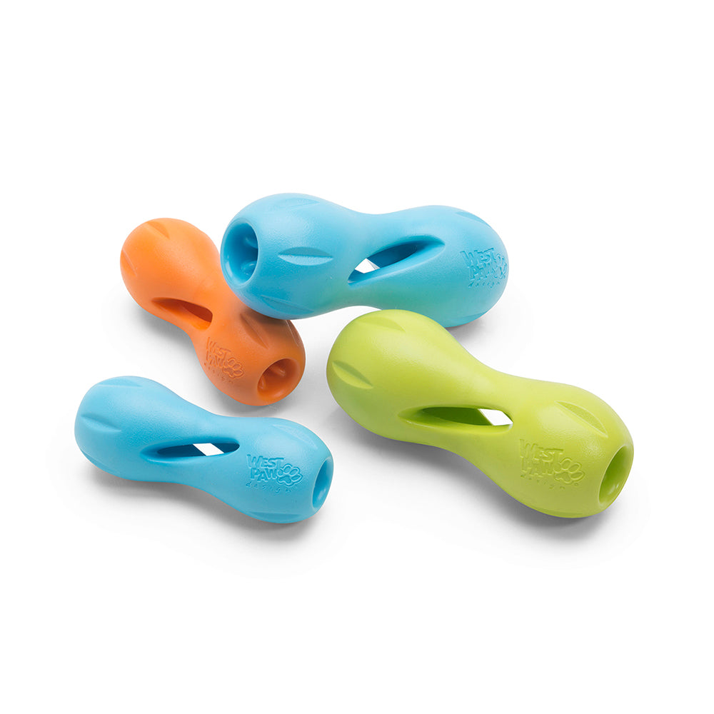 Qwizl Treat Toy - small - aqua