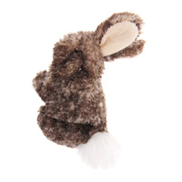 Thumbnail for Rabbit Fluffy Plush Cat Toy with 3 Refillable Catnip Bags