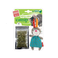 Thumbnail for Refillable Catnip (Rabbit) with 3 catnip teabags in ziplock bag