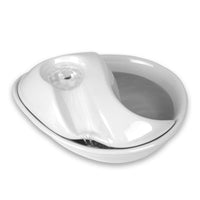 Thumbnail for Raindrop Durable Ceramic Pet Fountain 60oz (White)