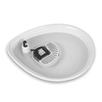 Thumbnail for Raindrop Durable Ceramic Pet Fountain 60oz (White)