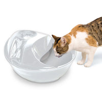 Thumbnail for Raindrop Durable Ceramic Pet Fountain 60oz (White)