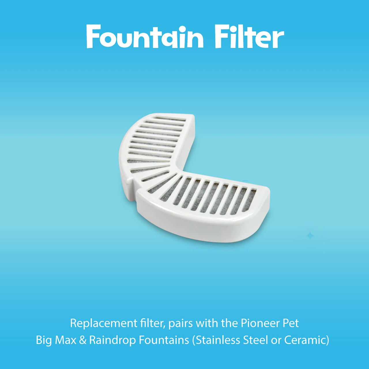 Fountain Replacement Filters 3-Pack