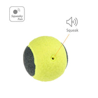 Thumbnail for SKIPDAWG Squeaky Dog Tennis Balls (Pack of 4)