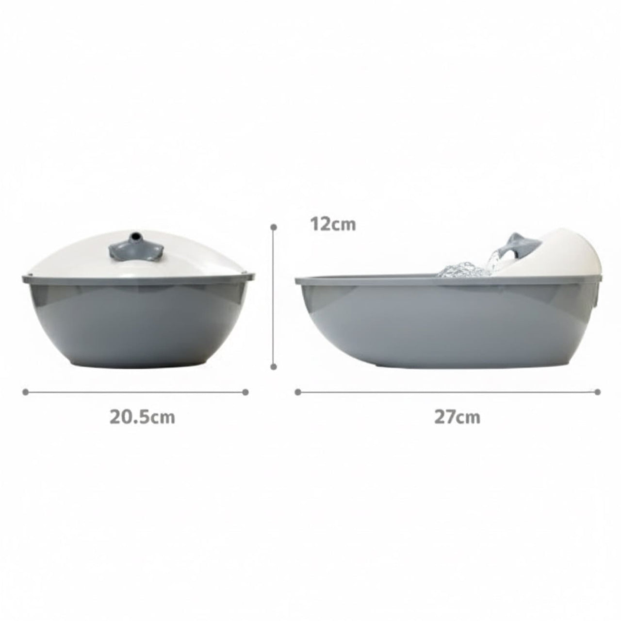 Serenity Plastic Drinking Water Fountain 1.8 L