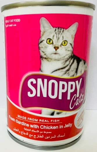 Snoppy Catz  Cat Can - Fresh Pilchard in Seafood Recipe