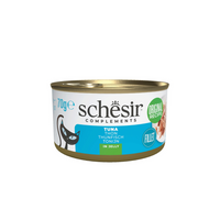 Schesir Complements Cat Wet Food  in Jelly Can- Tuna 70g [MOQ:12pcs]