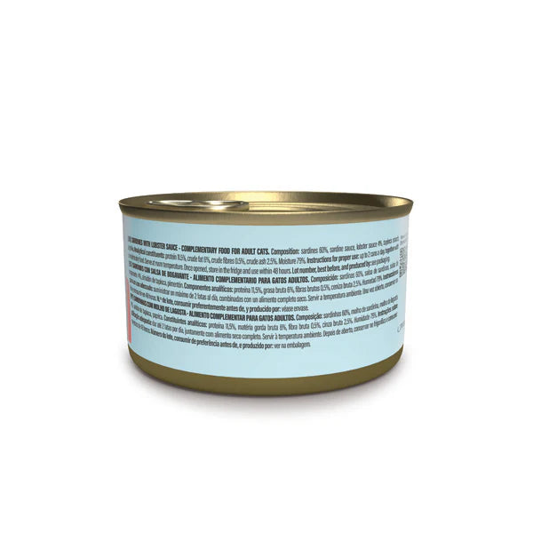 Schesir Grill Wholefood Cat Can Sardines In Lobster Sauce 70g [Min Order:12pcs]