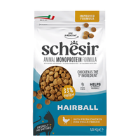 Schesir Monoprotein Adult Dry Cat Food – Hairball-Fresh Chicken-1.5kg